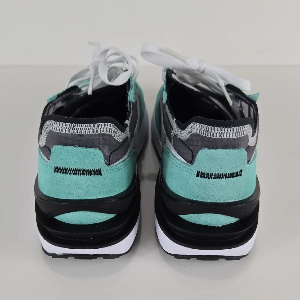 Nike Waffle One Teal & Black Running Shoes 9 - Picture 7 of 15